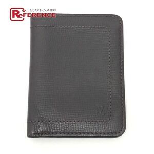 Louis Vuitton Utah compact wallet passport Wallet Leather bi fold